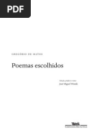 Poemas escolhidos