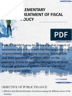 WK 9 Elementary Treatment of Fiscal Policy