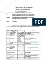 Informe #0001 Educación