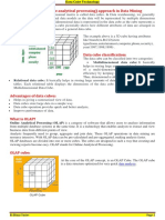 Unit - 3 Data Cube Technology