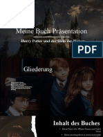 Buch Präsentation Harry Potter