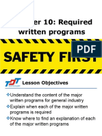 Major Safety Programs Explained