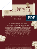 Melayu Riau: Sejarah