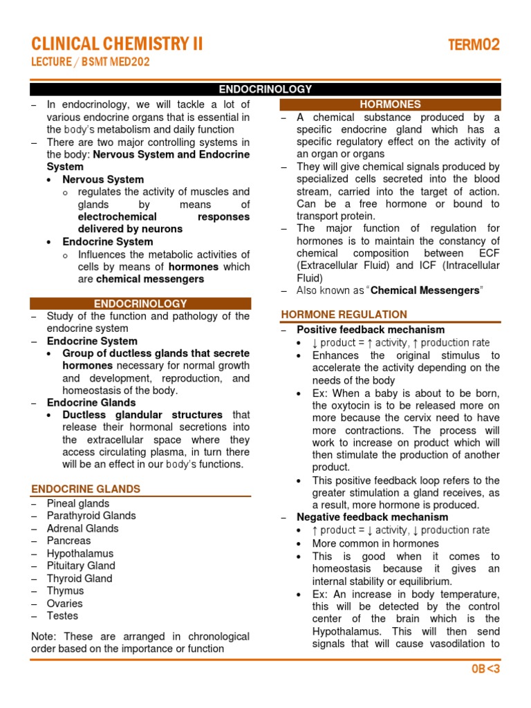 Endocrinology Pdf Growth Hormone Endocrine System