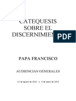 Catequesis Discernimiento Papa Fco