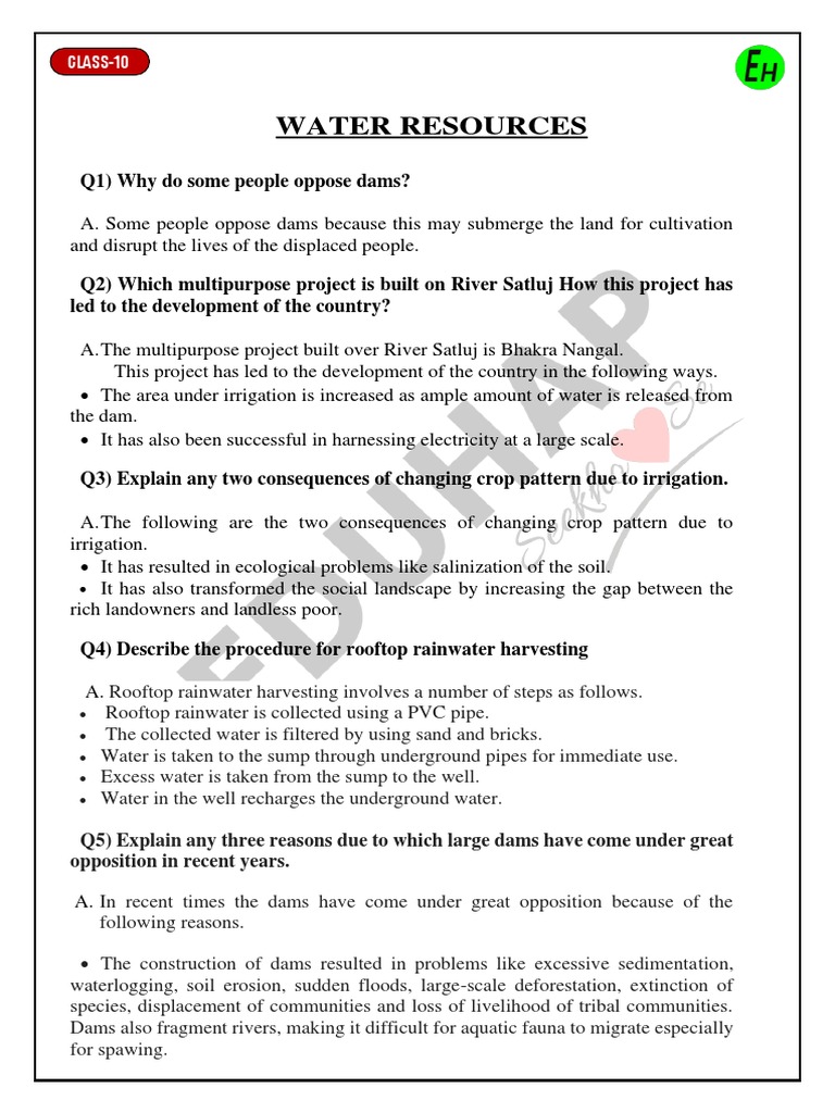 Water Resources Management in India | PDF | Water | Water Resources