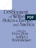 The Development of Welfare States in Europe and America (Peter Flora, Arnold J. Heidenheimer) (Z-l