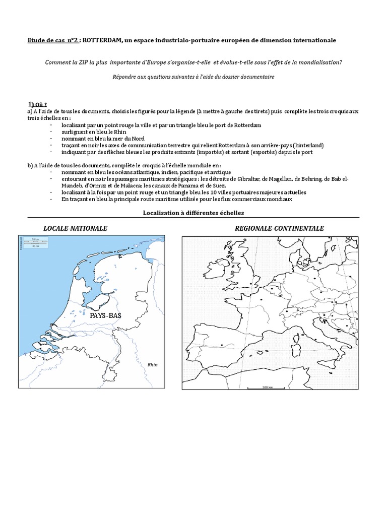 ZIP de Rotterdam : Évolution et Localisation | PDF