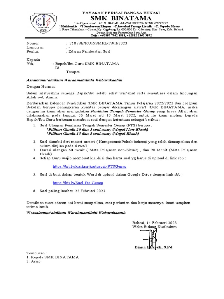 Ujian Tengah Semester Genap: Menggali Pemahaman Bisnis Online