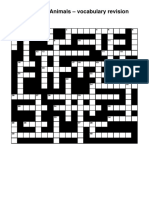 A World of Animals Crossword