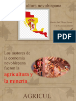 Agricultura novohispana: base de la economía