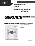 Download Manual de Servicio Samsung MAX-X555666 by Mauro Mangialavori SN62710180 doc pdf