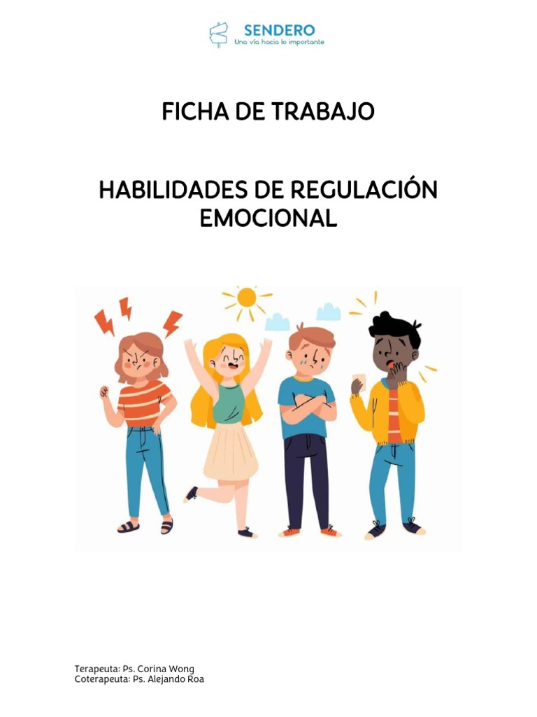 Habilidades de Regulación Emocional Infantil | PDF | Las emociones ...