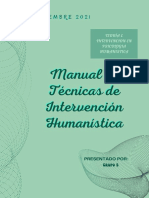 Manual de Teoría e Intervención Humanística