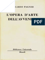 Richard Wagner Lopera Darte Dellavvenire 1963 Rizzoli