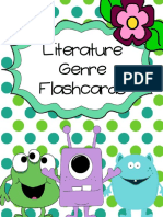Literature Genre Flashcards