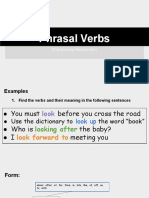 Phrasel Verbs