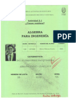 Algebra para Ingenieria Tienes Residuos Act 2.1