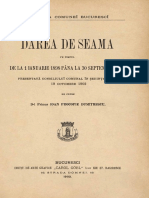 Ioan Procopie Dumitrescu - Darea de Seamă Pe Timpul de La 1 Ianuarie 1898 Până La 30 Septembre 1902