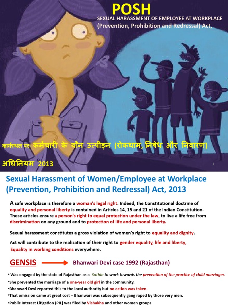 Understanding the POSH Act 2013 | PDF | Sexual Harassment | Employment