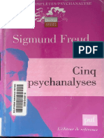 Freud, Cinq Psychanalyses