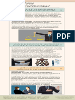 Ética Profesional Infografia