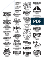 Band Logos Catalogo 4