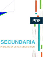 Producción de Textos Secundaria