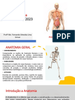 Aula 1 - Introdução A Anatomia Humana