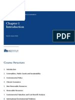 Introduction to Environmental and Resource Economics