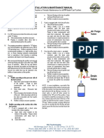 Manual - Installation Maintenance Manual - FP 50 To FP 1500