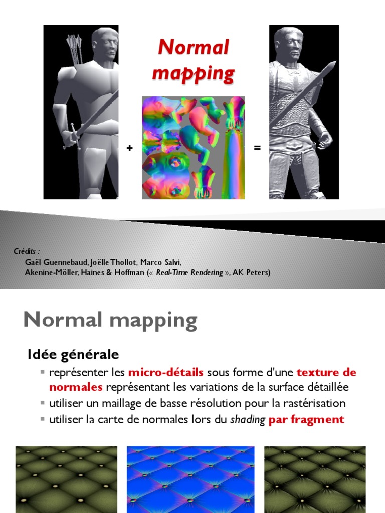 Introduction au Normal Mapping | PDF | Vision par ordinateur ...