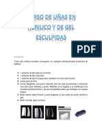 20 Pag. Curso Basico Uñas Acrilicas