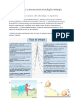 Bienvenidos A Conocer Sobre Tecnología y Energía