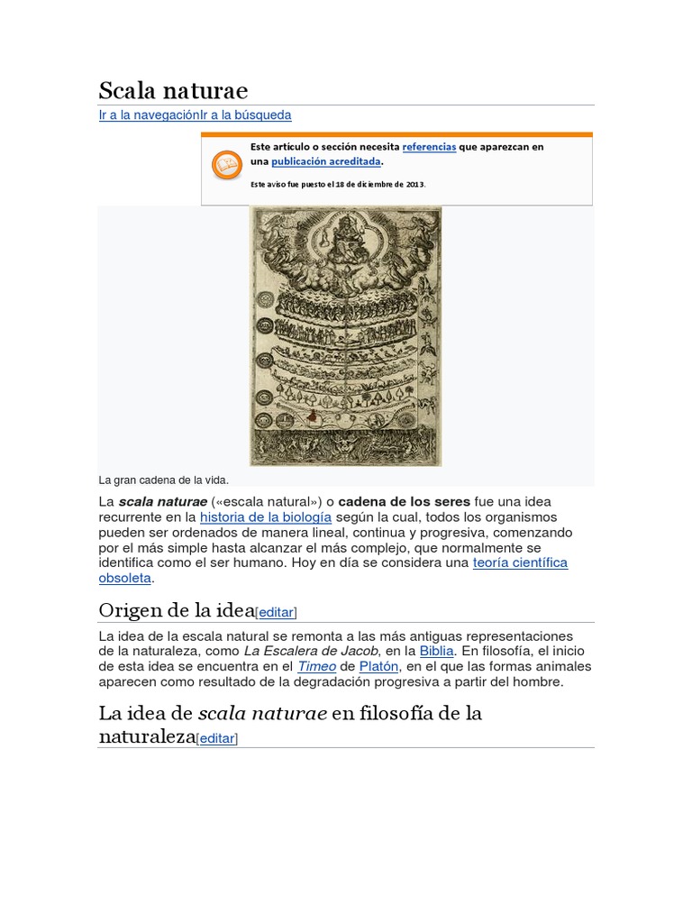Scala Naturae PDF