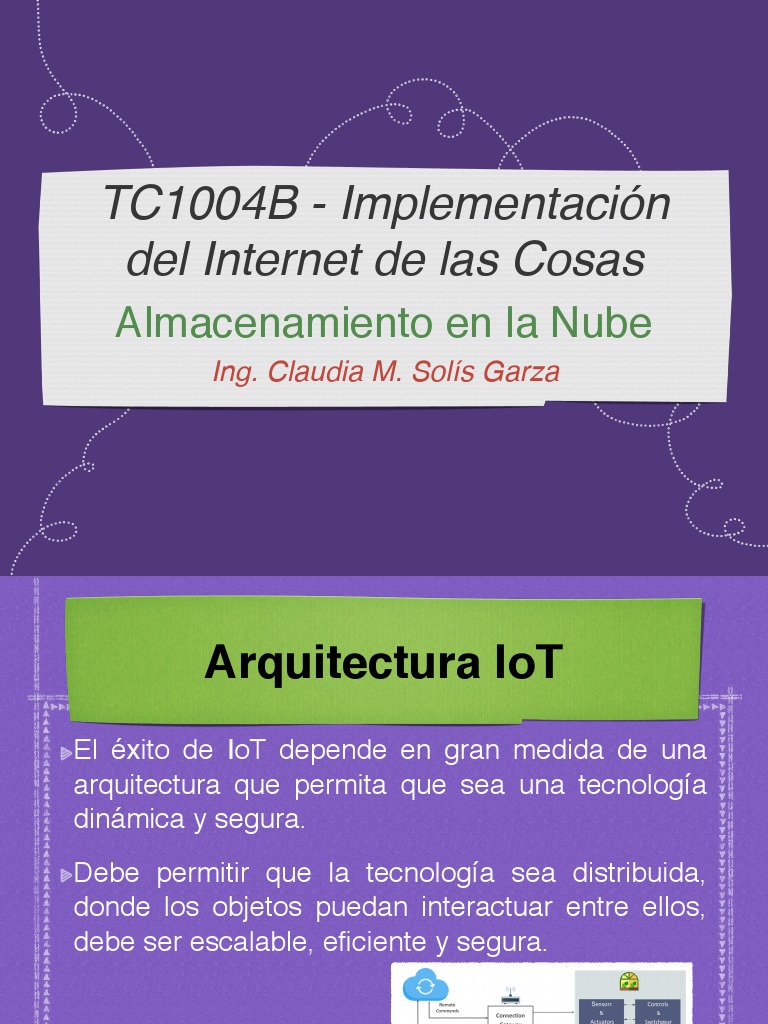Arquitectura IoT y Firebase en NodeMCU | PDF | Internet de las Cosas ...