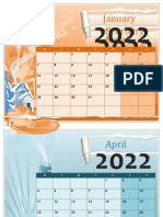 Calendary 2022