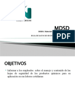 MSDS - Productos Quimicos