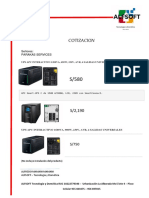 PROFORMA Ups2