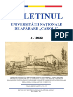 Buletinul: Universităţii Naţionale de Apărare Carol I"