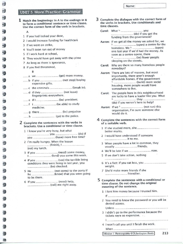 Homework Grammar Vocabulary Unit 5 Pdf