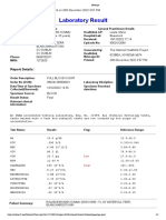 Dec Blood Report