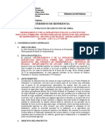 TDR - Ejec. de Obra Verificar