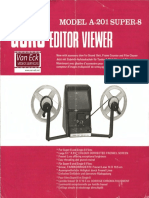 Goko Editor Viewer Model A 201 Super 8 Manual German English French Ma 1872