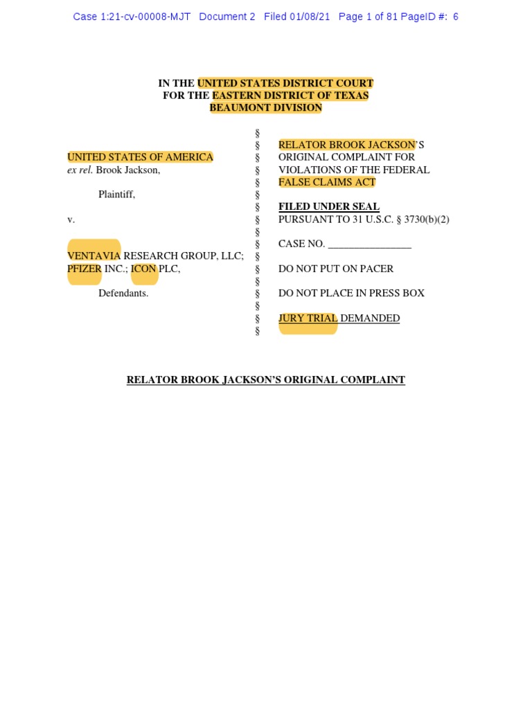 In the united states district court for the eastern district of texas