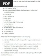 Abg Radial Artery