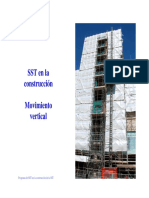 NR 18 - SST Contrução Movimentação Vertical