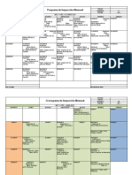 Programa de Inspección Mensual