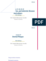 Unit 27-30 Dental Plaque, Caries, Periodontal Disease and Other Dental Infections