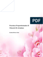 Glosario - Practicas Preprofesionales II - 2